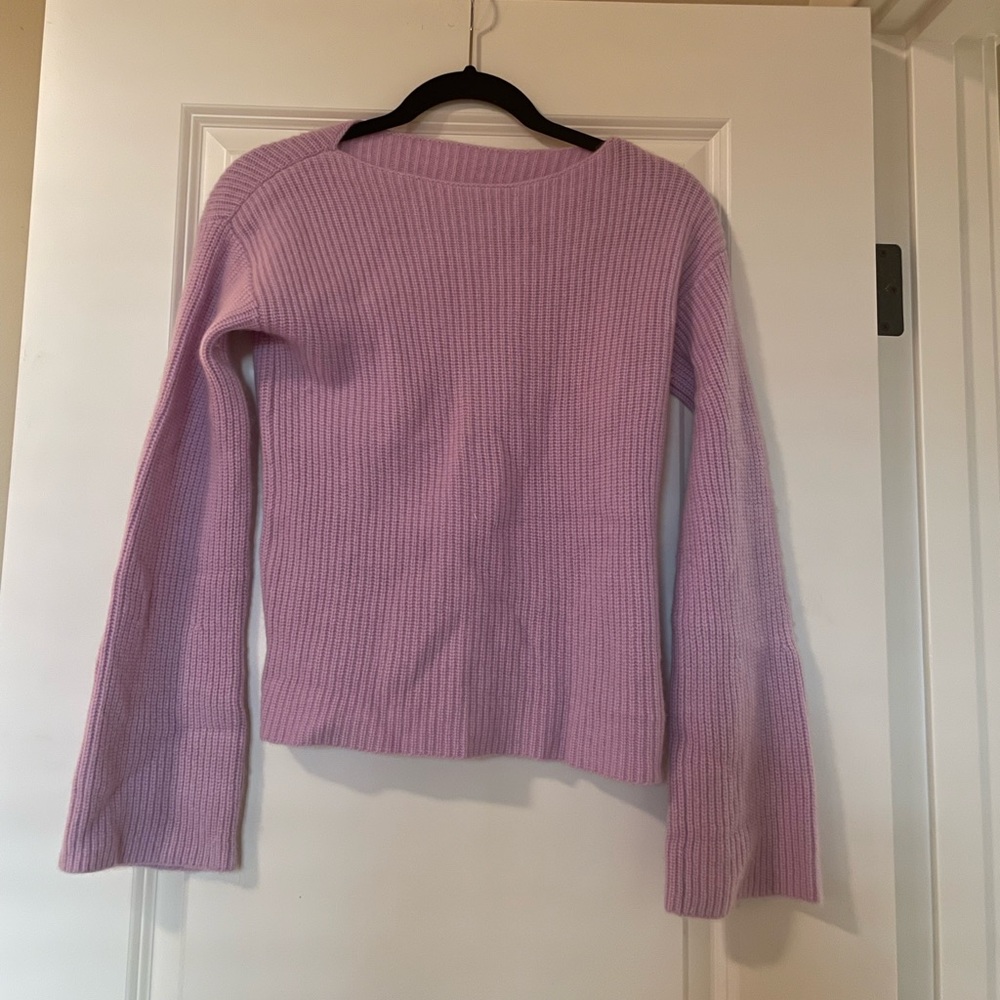Lilac Cashmere Sweater